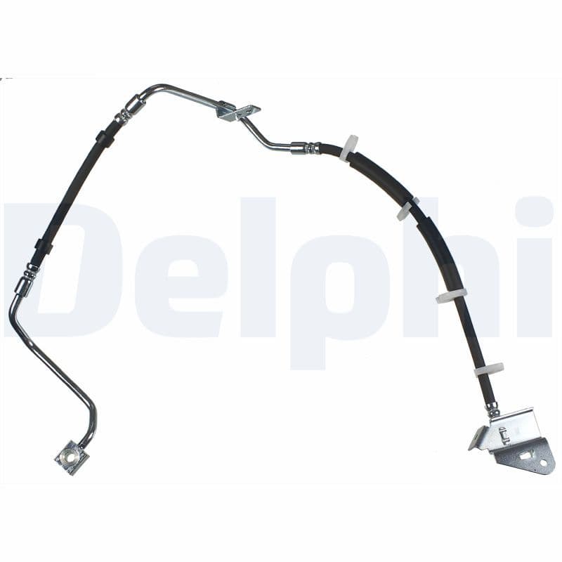 Remleiding/slang flexibel Voor Links (lengte 414mm) past: JEEP GRAND CHEROKEE II 2.7D-4.7 10.98-09.05