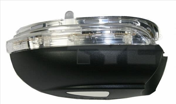 Zijspiegel controlelampje Links (transparant, LED) past: VW EOS, JETTA IV, PASSAT B7, PASSAT CC, SCIROCCO III 03.06-12.14