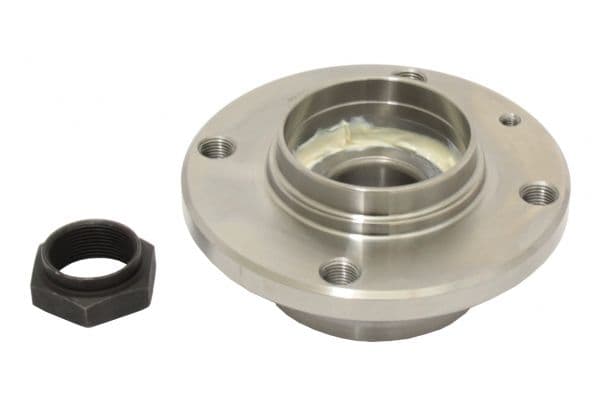Kogelgewricht van de as Links/Rechts (bodem voor) (diameter kegel 20mm, Met veerinstelring) past: HYUNDAI EQUUS / CENTENNIAL, SANTA FÉ I, SANTA FÉ II, TRAJET  MITSUBISHI GRANDIS 2.0-4.5 10.99-05.13