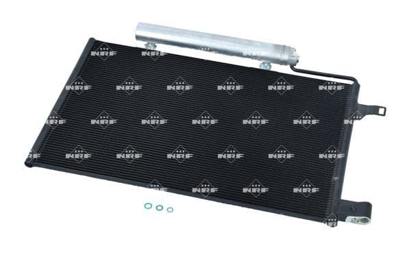 A/C condensator (met droger) past: MERCEDES A (W169), B SPORTS TOURER (W245) 1.5/1.7 09.04-06.12