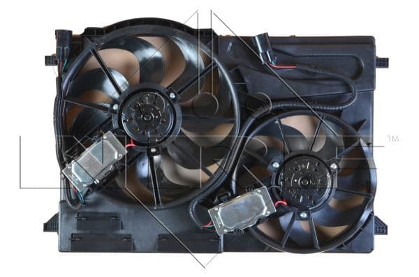 Radiatorventilator (met huisvesting) past: VOLVO S80 II, V70 III, XC70 II 2.0D-4.4 03.06-12.16