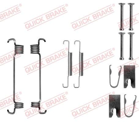 Accessory Kit, parking brake shoes