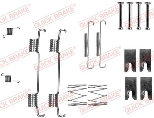 Accessory Kit, parking brake shoes