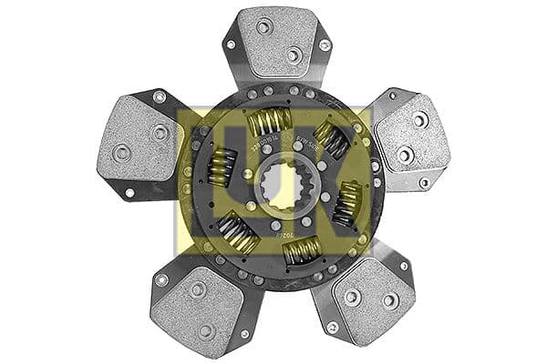 Koppelingsplaat/plaat keramiek (280mm  aantal peddels: 5) past: AGRIFULL 55-46, 65-46, 55-66, 60, 80, 70, 75, 50, 90, 95, 85  CASE IH 65 A, JX70, JX75, 75, 75 MAXXIMA, 80, 80 2WD, 80 4WD