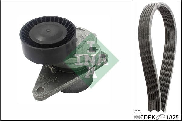 V-snaren set (met rollen) past: VOLVO C70 I, S60 I, S70, S80 I, V70 I, V70 II, XC70 I, XC90 I 2.0-3.0 12.95-09.14