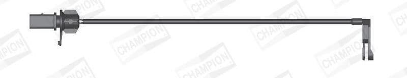 Warning Contact, brake pad wear