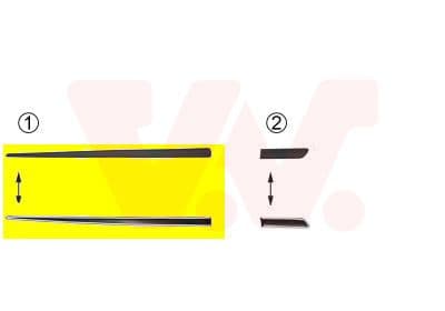 Sier / Beveiligings/ Decoratiepanelen/ Emblemen/ Spatlappen