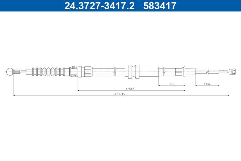 Cable Pull, parking brake