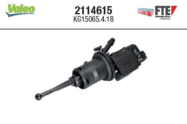 Hoofdcilinder koppeling (15,57mm), voertuig met het stuurwiel op de links past: AUDI A3, TT  SEAT ALTEA, ALTEA XL, LEON, TOLEDO III  SKODA OCTAVIA II, SUPERB II, YETI 1.0-3.6 02.03-12.20
