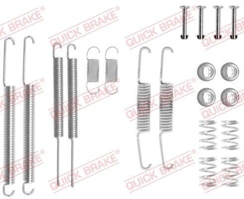 Accessory Kit, brake shoes