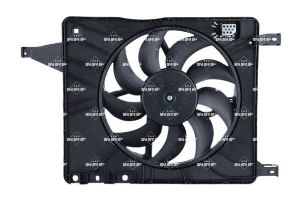 Radiatorventilator (met huisvesting) past: NISSAN QASHQAI I 1.5D-2.0D 11.06-12.13