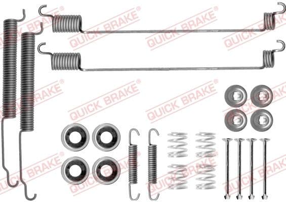 Accessory Kit, brake shoes