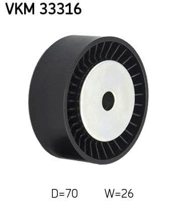 Multi V-riemschijf past: CITROEN JUMPER III  PEUGEOT BOXER 2.0D/2.2D 07.15-