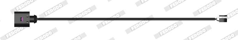 Warning Contact, brake pad wear