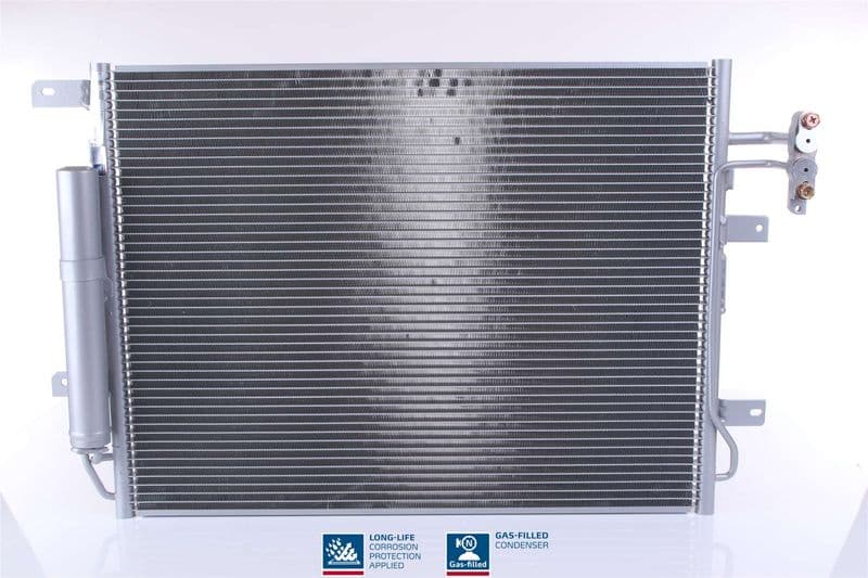 A/C condensator (met droger) past: LAND ROVER RANGE ROVER III 3.6D 04.06-08.12