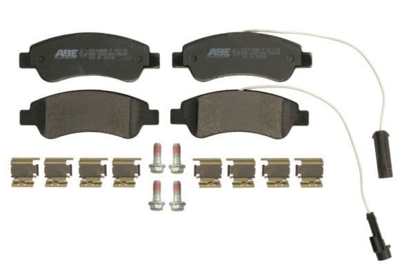 Remblokken set Achter , past: CITROEN JUMPER III  FIAT DUCATO  OPEL MOVANO C  PEUGEOT BOXER 2.0D-Electric 11.02-