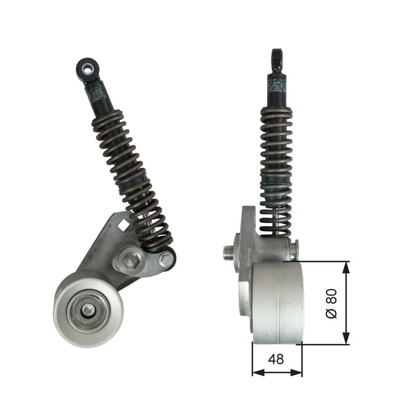 Multi-V riemspanner past: MERCEDES ACTROS, ACTROS MP2 / MP3, AXOR, AXOR 2 OM457.910-OM542.942 04.96-