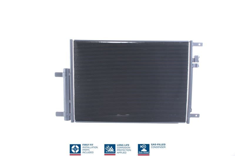 A/C condensator (met droger) past: JEEP COMPASS 2.0D 12.16-