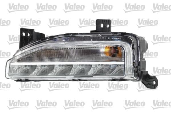Knipperlicht voor Links (wit, LED, in bumper  met DRL) past: VW T-ROC 07.17-03.22