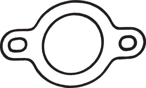 Uitlaatsysteem pakking/afdichting past: FIAT SEICENTO / 600  FORD ESCORT CLASSIC, ESCORT V, ESCORT V EXPRESS, ESCORT VI, FIESTA, FIESTA III, ORION III 1.1/1.8/1.8D 03.89-01.10