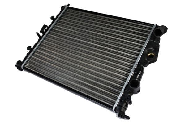 Motorradiator (handmatig) past: DACIA LOGAN, LOGAN EXPRESS, LOGAN MCV, SANDERO, SOLENZA  NISSAN KUBISTAR  RENAULT CLIO II, KANGOO, KANGOO EXPRESS, LOGAN I, MEGANE I, MEGANE I CLASSIC 1.0-2.0 01.96-