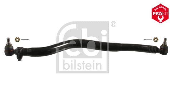 Stuurstang in lengterichting (L-1028mm) past: VOLVO 7300, 8300, 8500, 8700, 9400, 9700, 9900, B11, B12, B7 01.91-