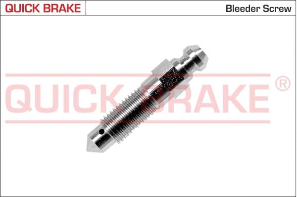 Brake vent (M8x1mm) 10 stuks. pak past: MAZDA 323 F VI, 323 S VI 1.3-1.6 09.98-05.04