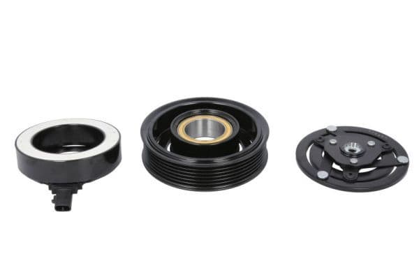 Airco compressor koppeling compleet (DELPHI CVC6 12V 6PK 110mm) past: MERCEDES V (638/2)  ALFA ROMEO GIULIETTA  FIAT 500L, TIPO  FORD FUSION 1.3D-2.3 08.96-