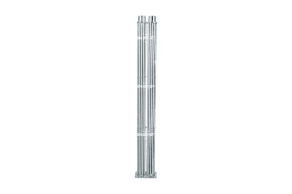Uitlaatgassen radiator (104mm x 104mm x 45mm, buizen  gewoon patroon, door afmetingen) past: MAN EL, EM, FOC, G90, HOCL, L2000, LION´S CITY, M 2000 L, M 2000 M, M90, NG D0226MF-D0836LUH51 08.87-