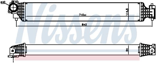 Toevoerluchtkoeler past: HONDA CIVIC X 1.0/1.5 08.16-12.22