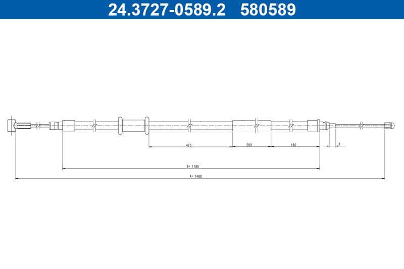 Cable Pull, parking brake