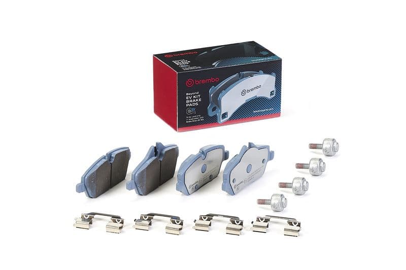 Remblokken set Voor ((EN) for electric vehicles  (EN) only for installation with Brembo EV discs), past: BMW I3 (I01) 0.65H/0.6H/Electric 08.13-