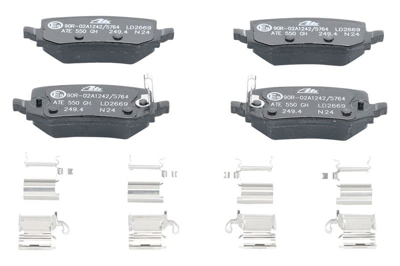 Keramische remblokken Achter , past: HYUNDAI TUCSON  KIA SPORTAGE V 1.6-2.5 11.20-