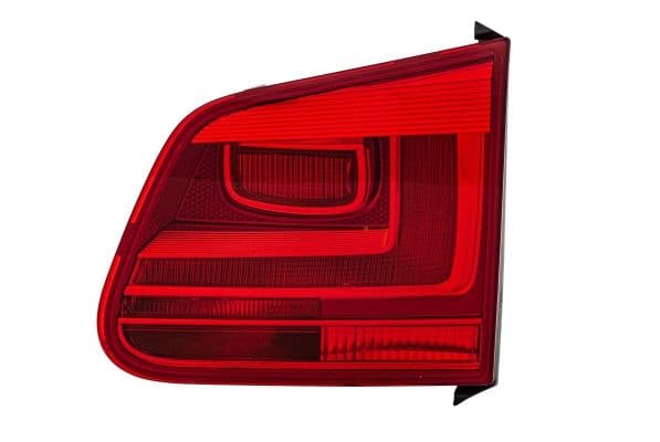 Achterlicht Rechts (binnen/bovenste deel, H21W/W16W, kleur van het glas red, anti-fog licht) past: VW TIGUAN I 05.11-07.18