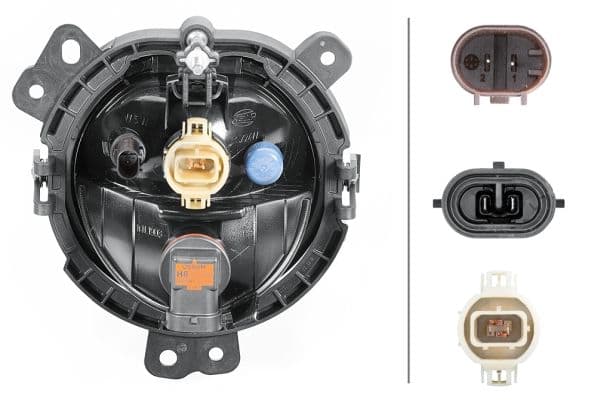 Mistlamp Voor Rechts (H8/PSX24W/W5W, met dagrijlichten) past: MINI COUNTRYMAN R60 06.10-12.16