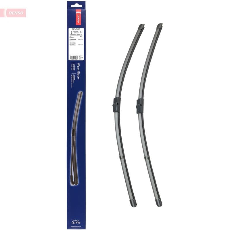 Wisserblad voegloos Voor (2pcs) Flat Blades 650mm past: PORSCHE CAYENNE  VW TOUAREG 05.02-09.10