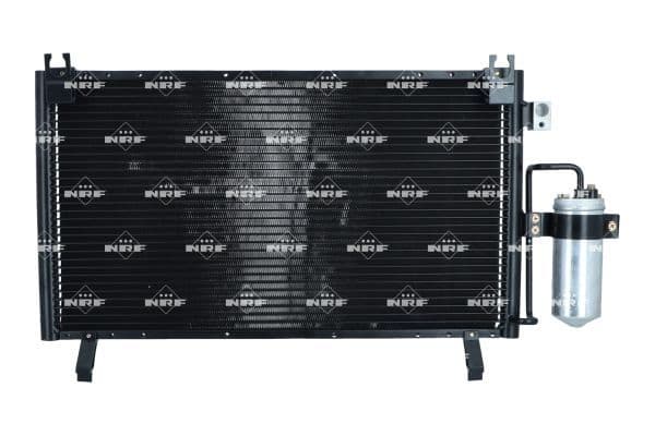A/C condensator (met droger) past: ISUZU D-MAX I 2.5D/3.0D 10.06-06.12