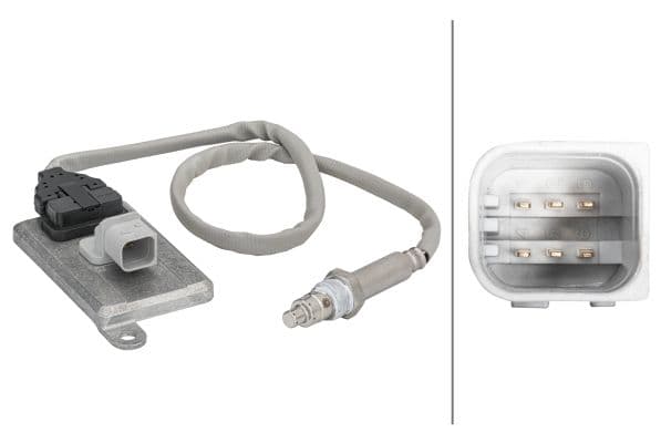 NOx-sensor (vóór katalysator) past: MAN TGS I, TGX I D2066LF85-D3876LF16 08.12-09.21
