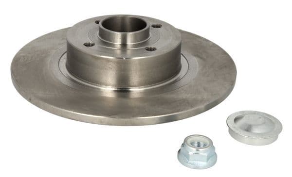 Remschijf met lager Achter Links/Rechts (met ABS ring) past: RENAULT FLUENCE, GRAND SCENIC II, MEGANE II, SCENIC II 1.4-2.0 06.03-