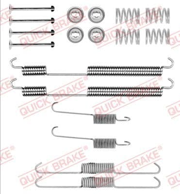 Accessory Kit, brake shoes