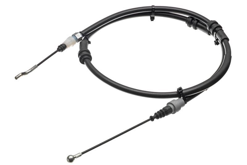 Handremkabel (1607mm/1275mm) past: VW CALIFORNIA T6 CAMPER, MULTIVAN T6, TRANSPORTER T6, TRANSPORTER T6 / CARAVELLE T6 2.0/2.0D/Electric 04.15-08.24