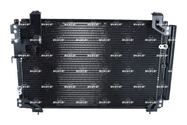 A/C condensator (met droger) past: TOYOTA AVENSIS, COROLLA VERSO 2.0D 04.03-03.09