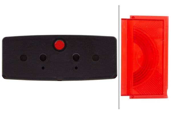 Achterlicht Rechts (P21W/R10W, 12/24V, geel/red/wit, met indicator, met stoplicht, parkeerlicht, met plaatverlichting) past: DEUTZ FAHR 11400 TTV, DX 4.31 2WD, DX 4.31 4WD, DX 4.51 2WD, DX 4.51 4WD