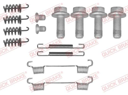 Remschoen montage set (ATE) past: MERCEDES S (C215), S (W220, V220) 2.8-5.8 10.98-03.06