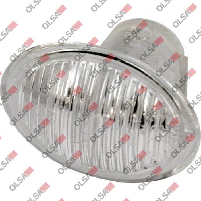 Controlelampje, zijkant Links/Rechts (wit) past: FIAT 500  FORD KA  LANCIA LYBRA, YPSILON 843 07.99-05.16