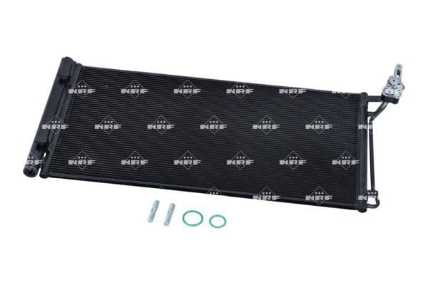 A/C condensator (met droger) past: LAND ROVER DISCOVERY SPORT, RANGE ROVER EVOQUE 1.5H-2.0H 12.18-