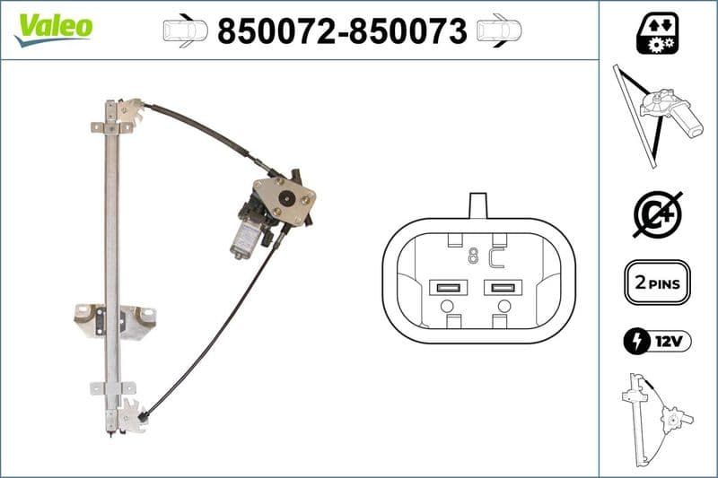 Radiatorventilator past: OPEL ASTRA H, ASTRA H GTC, ZAFIRA B 1.6-1.9D 01.04-04.15