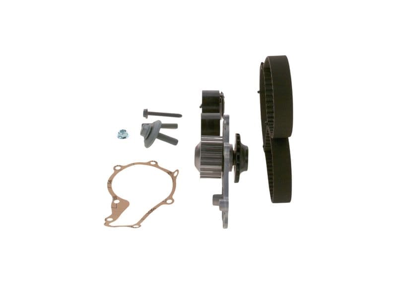 Timingset (riem + poelie + waterpomp) past: CITROEN C1, C2, C2 ENTERPRISE, C3 I, C3 II, C3 PLURIEL, NEMO, XSARA  FORD FIESTA V, FIESTA VI, FUSION, KUGA II  MAZDA 2  PEUGEOT 1007 1.4D/1.5/1.6D 09.01-