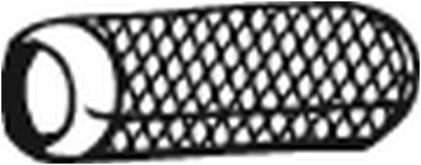 Uitlaatsysteem trillingsdemper (55,5x190) past: MERCEDES C (W202), C T-MODEL (S202)  VOLVO S40 II, S60 I, S80 I, V50, V70 II  ALFA ROMEO 147, 156, GT  AUDI A3, A4 B7  BMW 3 (E46) 1.3-3.0D 10.89-