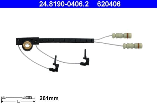 Sensor remblokslijtage Voor past: MERCEDES G (W460), G (W461), G (W463) 2.0-5.5 03.79-